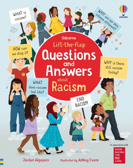 Lift-the-flap Questions and Answers about Racism book cover
