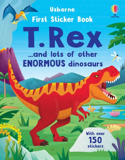 First Sticker Book T. Rex book cover