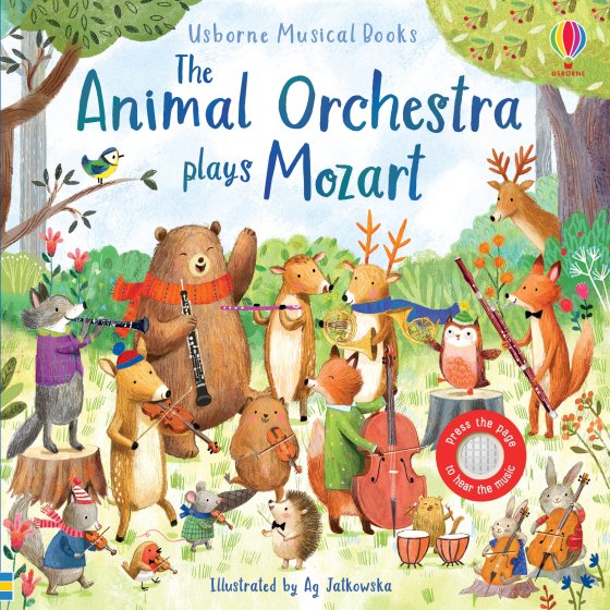 The Animal Orchestra Plays Mozart book cover