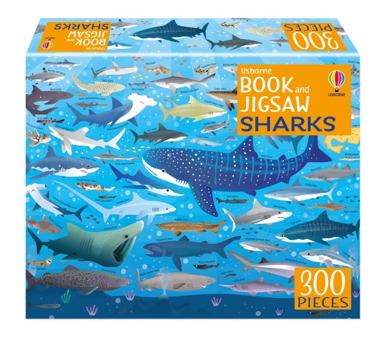 Usborne Book and Jigsaw: Sharks book cover