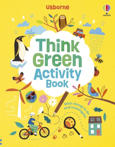 Think Green Activity Book book cover
