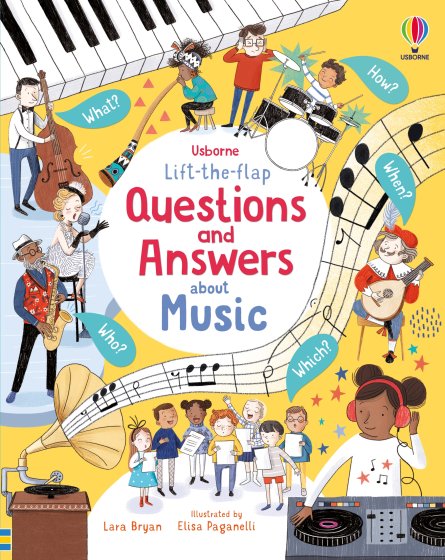 Lift-the-flap Questions and Answers About Music book cover