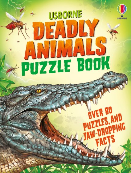 Deadly Animals Puzzle Book book cover