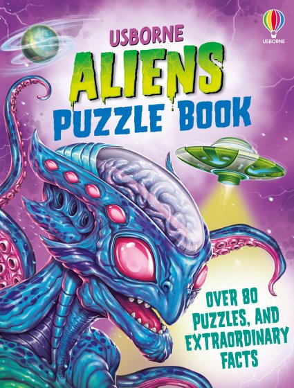 Aliens Puzzle Book book cover