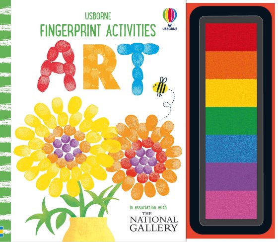 Fingerprint Activities Art book cover
