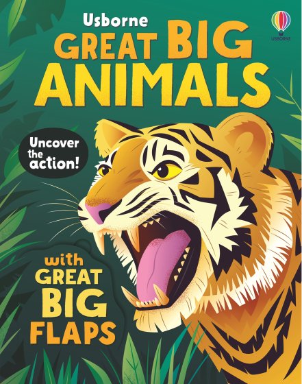 Great Big Animals (with great big flaps) book cover