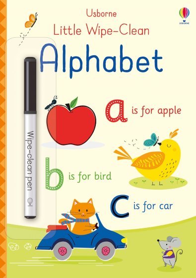 Little Wipe-Clean Alphabet book cover