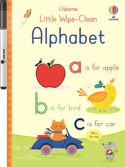 Little Wipe-Clean Alphabet book cover