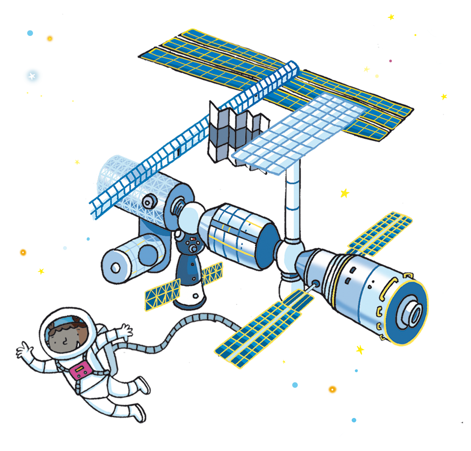 How do astronauts sleep in space? Usborne Be Curious