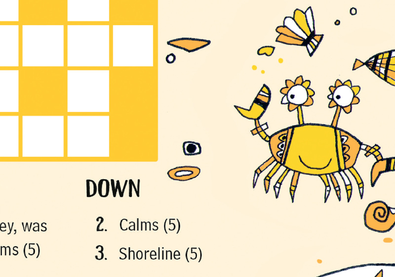 100 Children's Crosswords Earth Usborne Be Curious