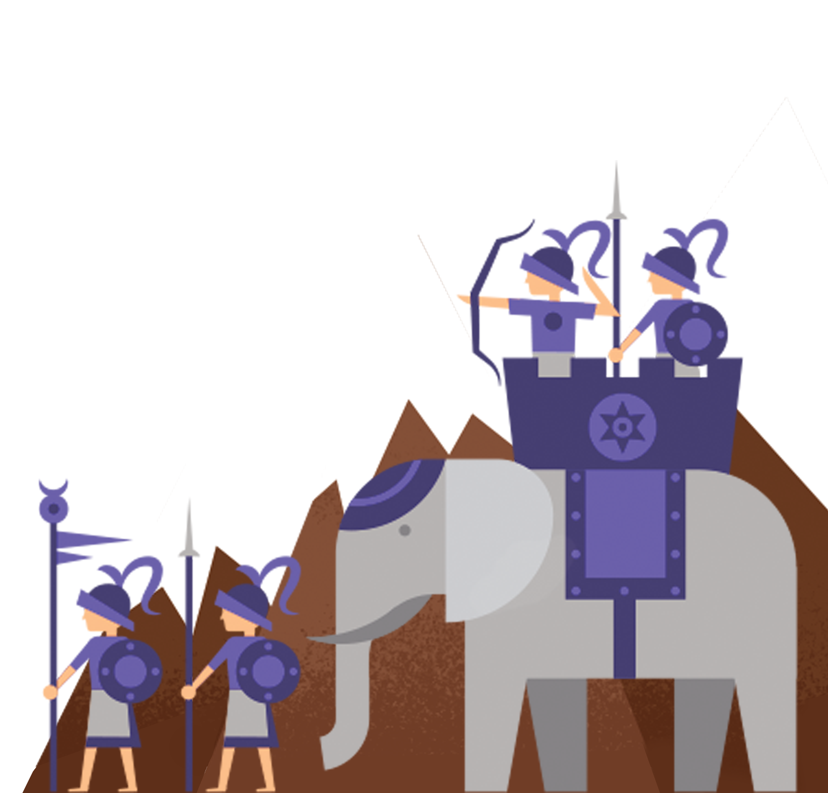 Elephants crossed the Alps to attack the Roman army | Usborne | Be Curious