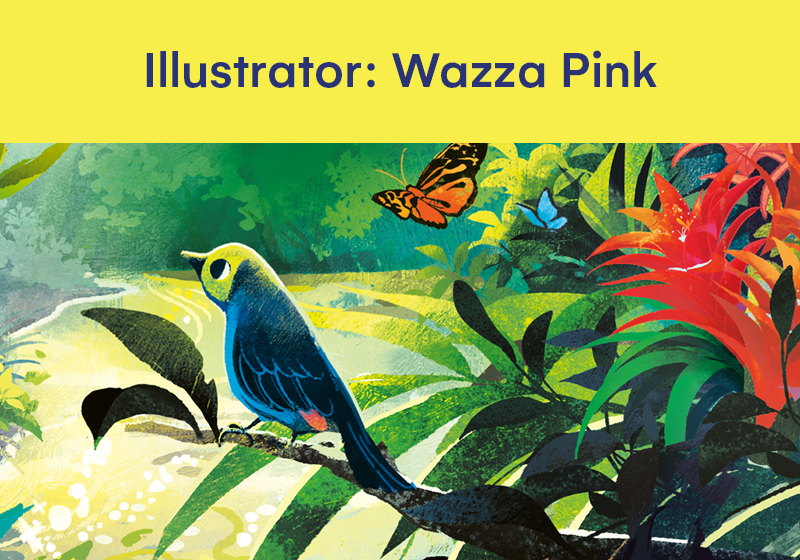Ilustrator Wazza Pink