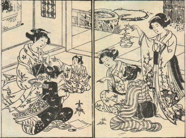 Origami in the Edo Period