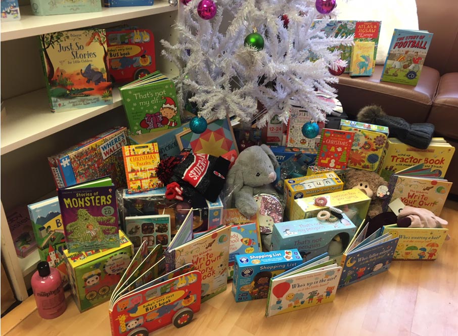 Usborne donations to the Salvation Army