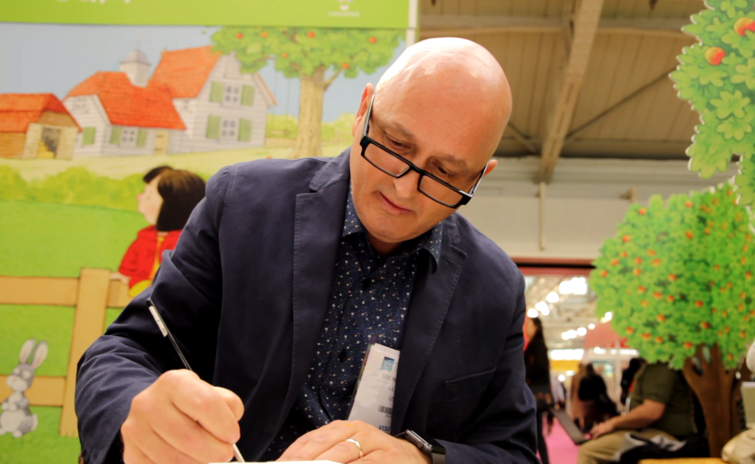 Simon Taylor-Kielty at London Book Fair 2019