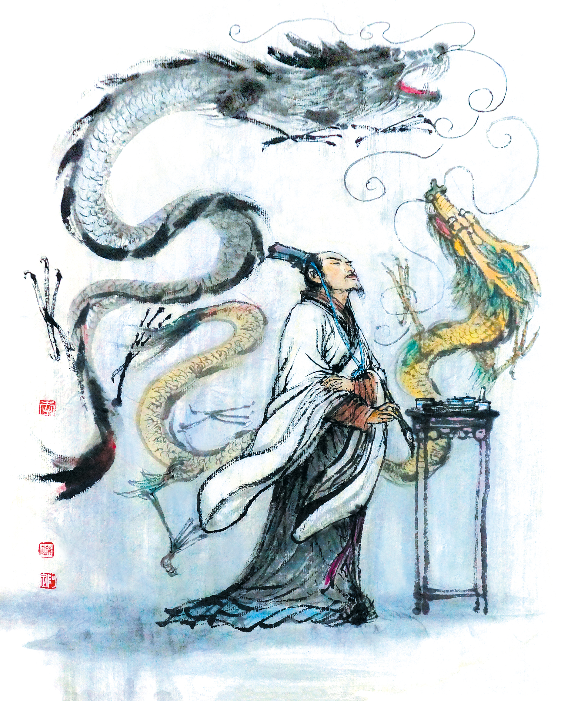 Illustration from Illustrated Stories From China