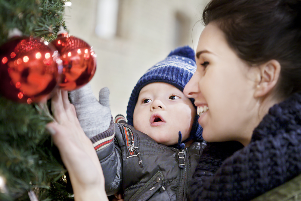 Baby's first Christmas - stimulate their senses