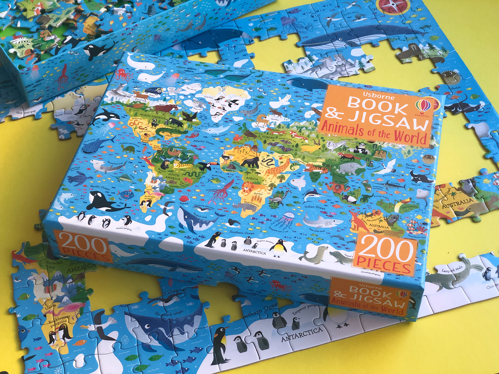 Jigsaws are a great way to learn about the world